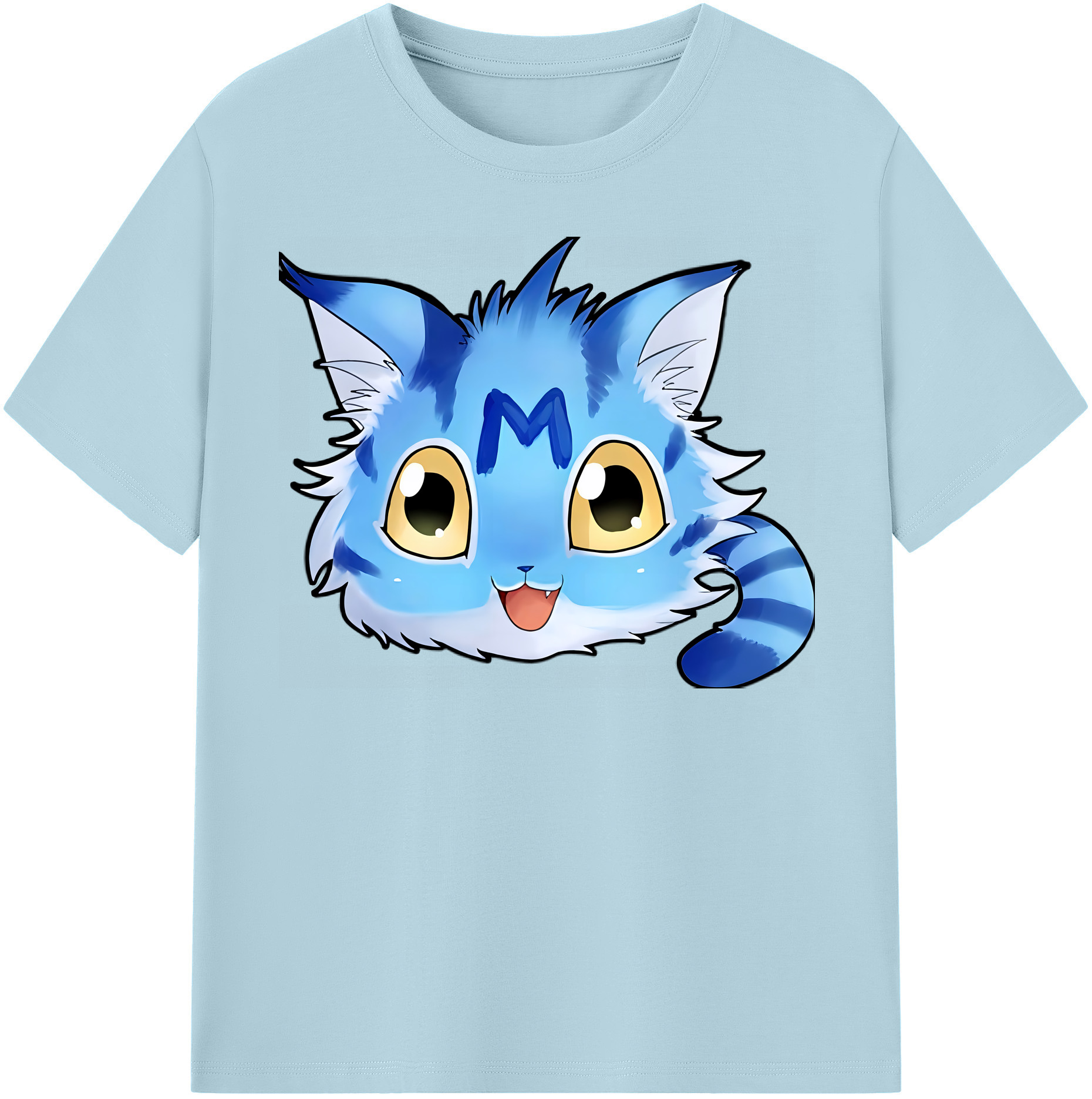 （画像用） Digimon デジタルモンスター/デジモン 綿100％半袖Tシャツ（フロントプリント）
